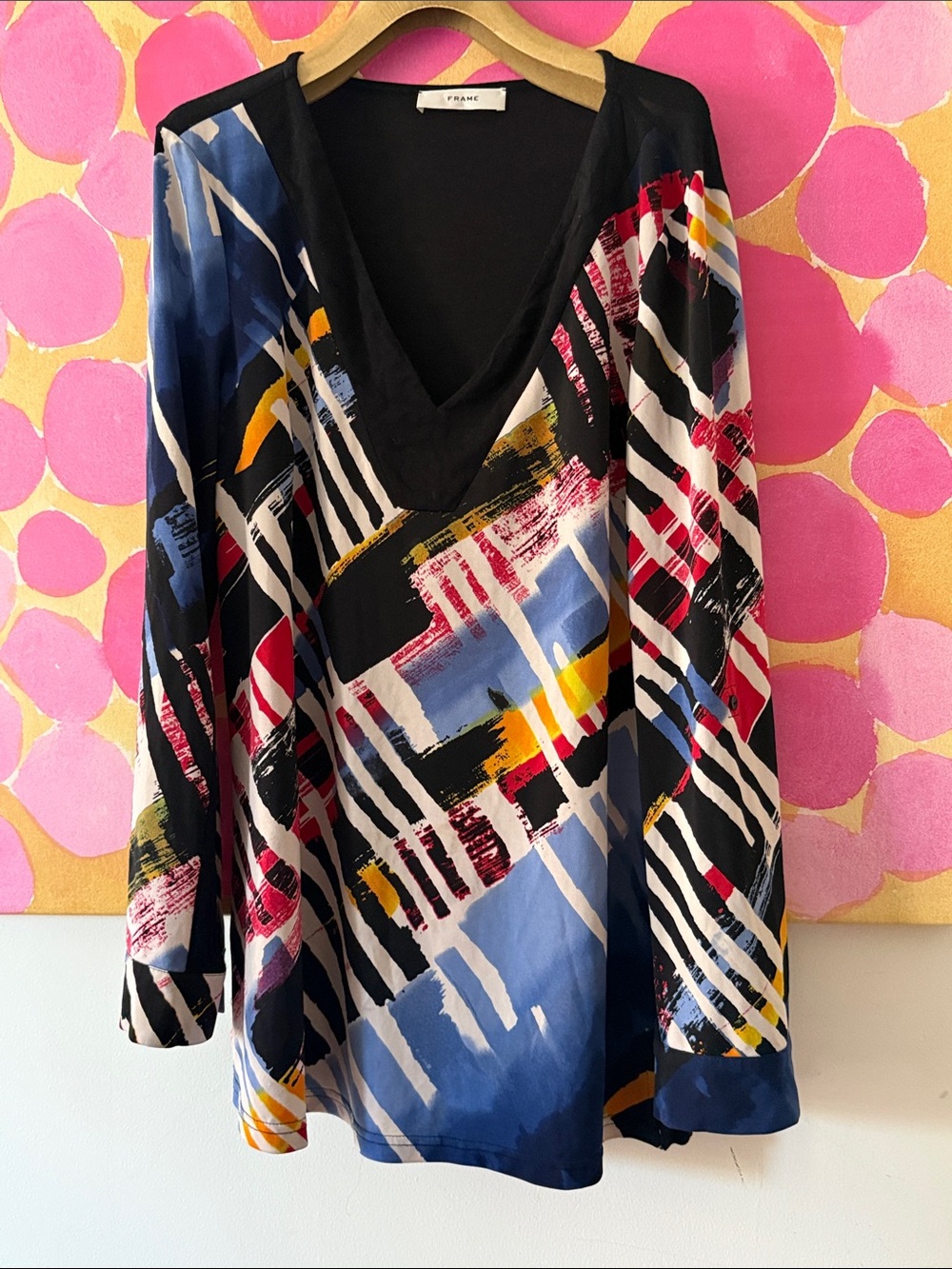 Frame printed tunic / blouse